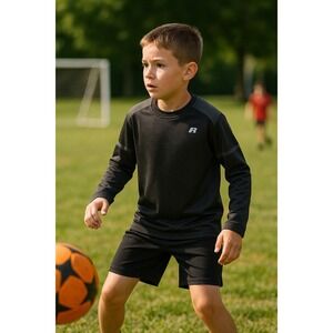 Russell Kid Boys XL Athletic Dri-Power Performance T-shirt Activewear Athletic